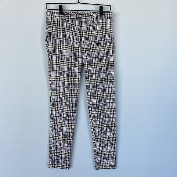 NWOT McLaughlin Plaid Stretchy Pants Size 2 - Picture 6 of 16